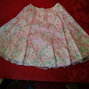 Cornelloki twin girl pink twirl skirt  sz 3/4